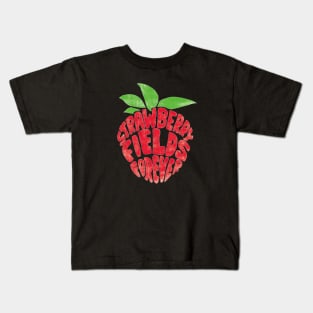 Strawberry Fields Forever Song Kids T-Shirt